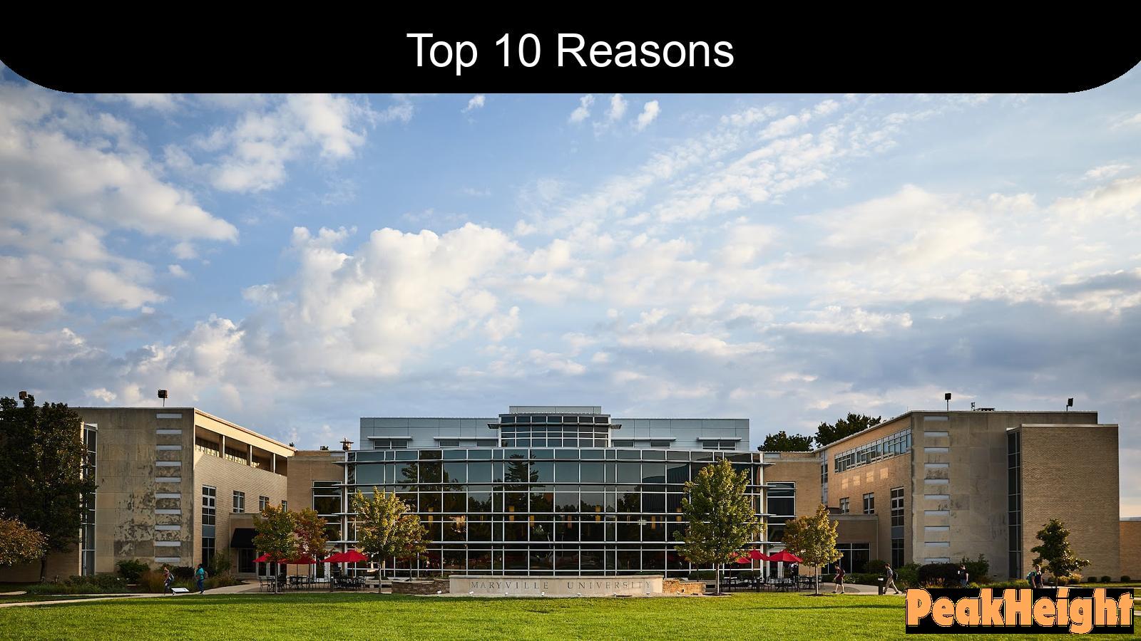 Top 10 Reasons to Choose Maryville University